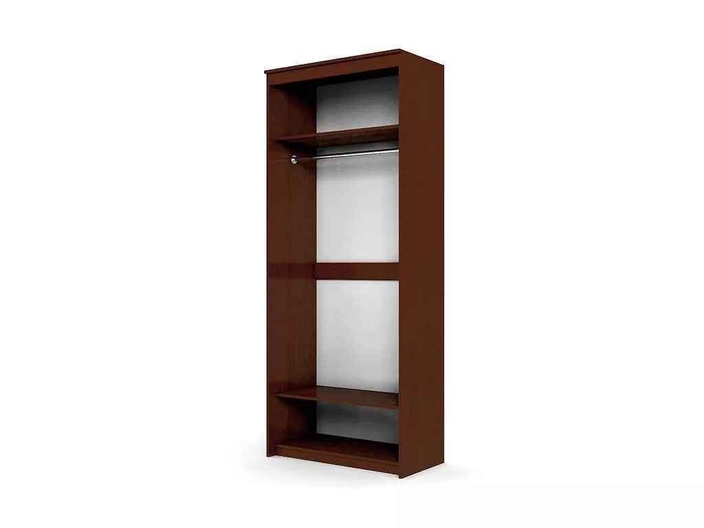 Шкаф купе Модерн 905х600 2-х дверный зеркальный с пескоструем №1 венге