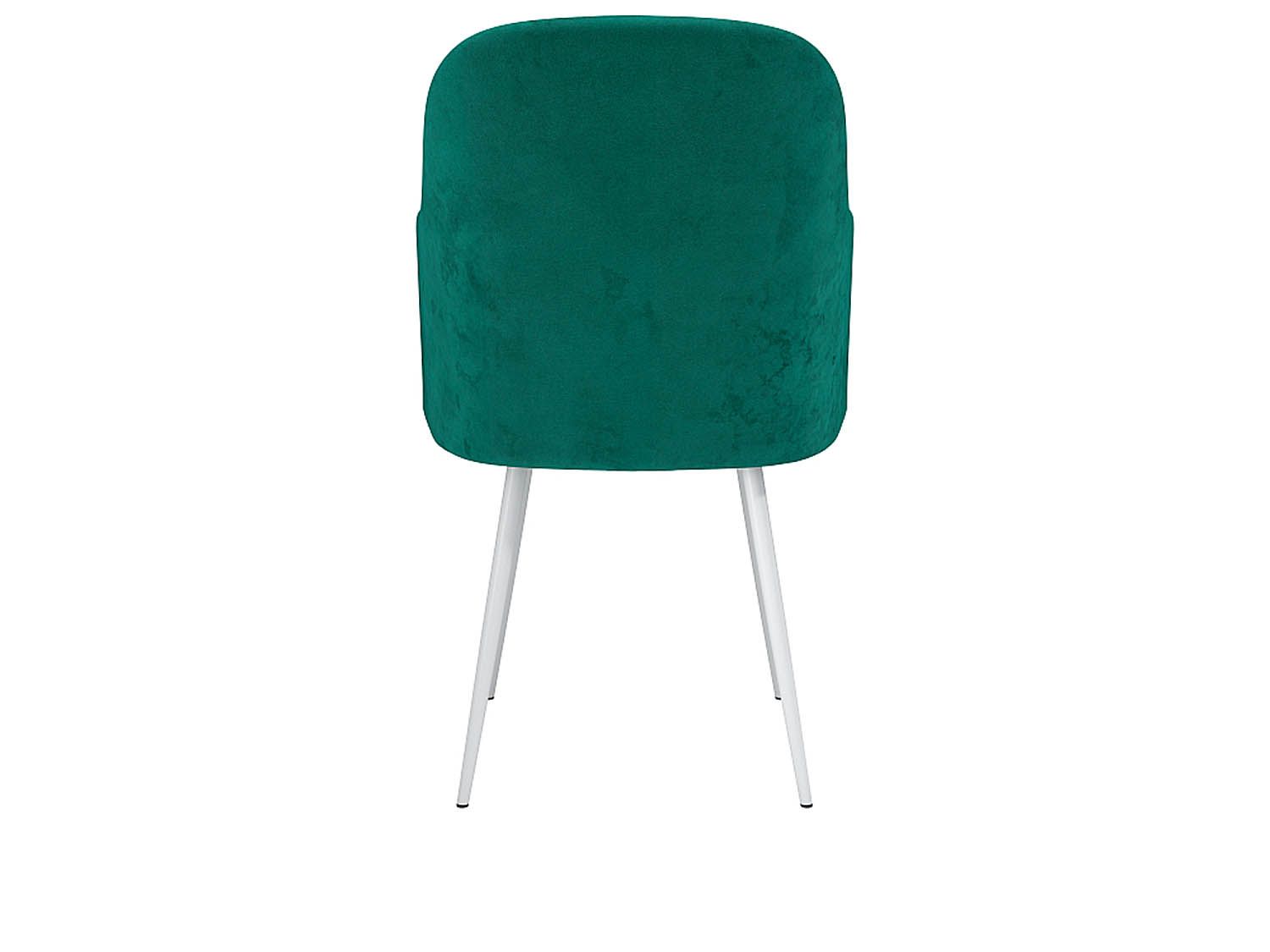 Киото Т стул велюр тенерифе изумруд / белый