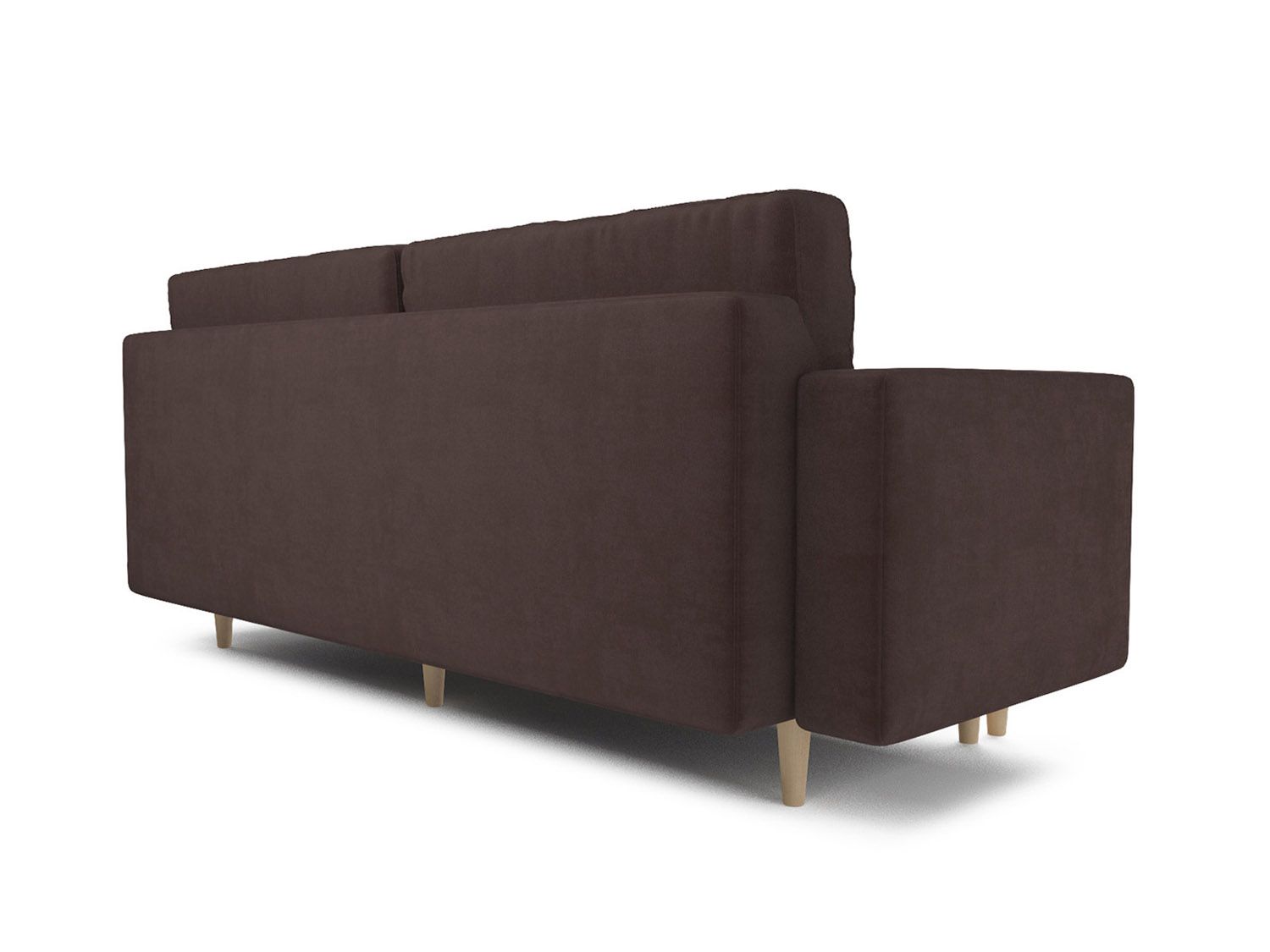 Диван Белфаст велюр молочный шоколад / НВ-178/13