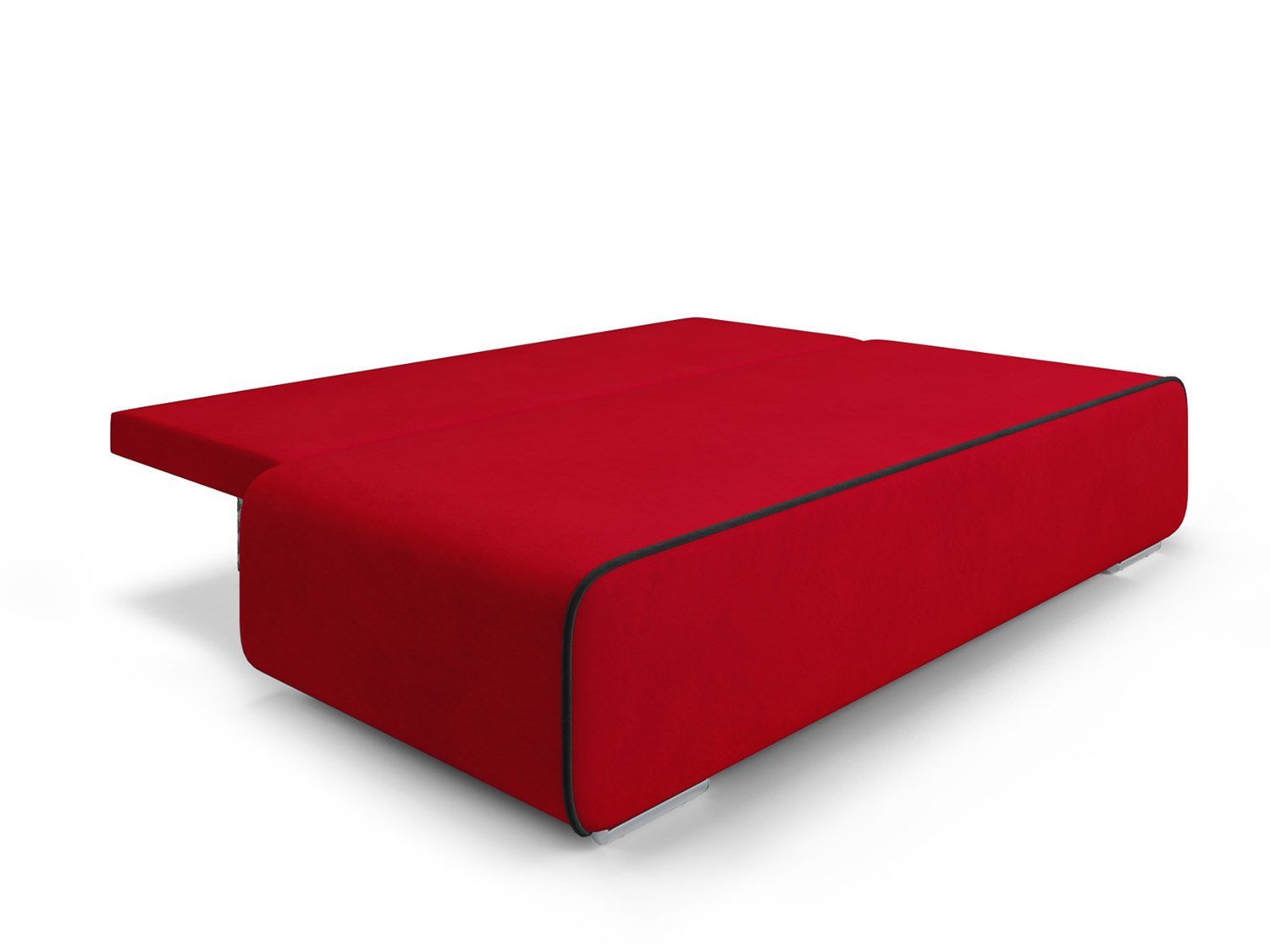 Диван Марк кордрой красный + черный HB 178-17