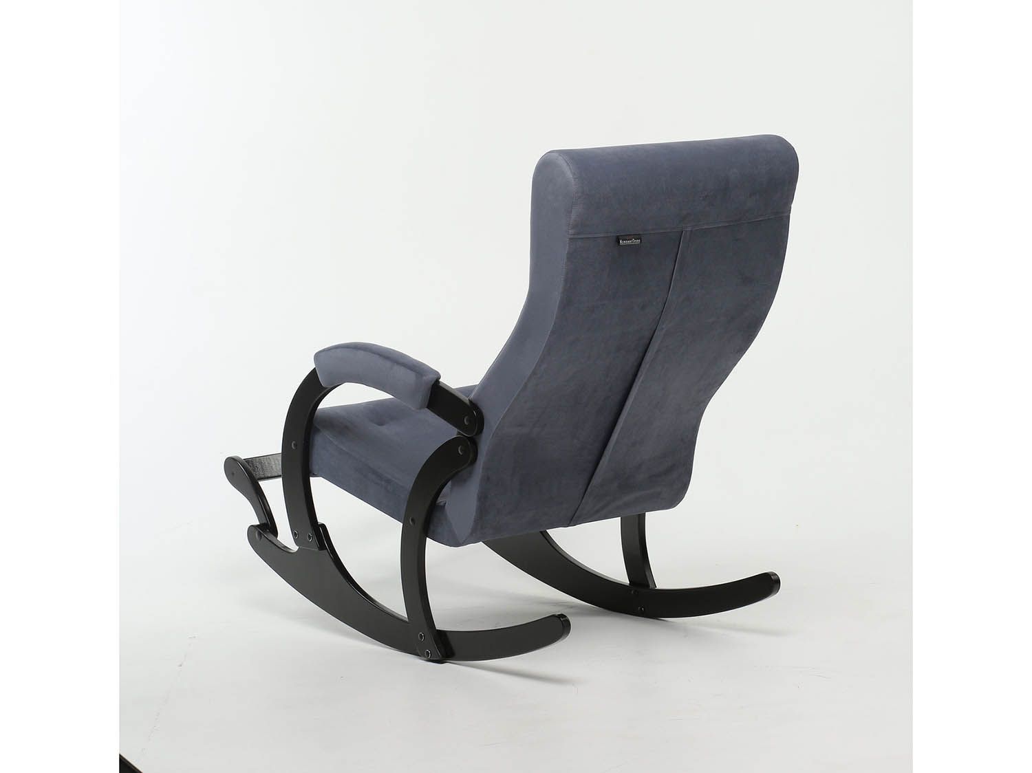 Кресло-качалка Марсель Черный / Нэви