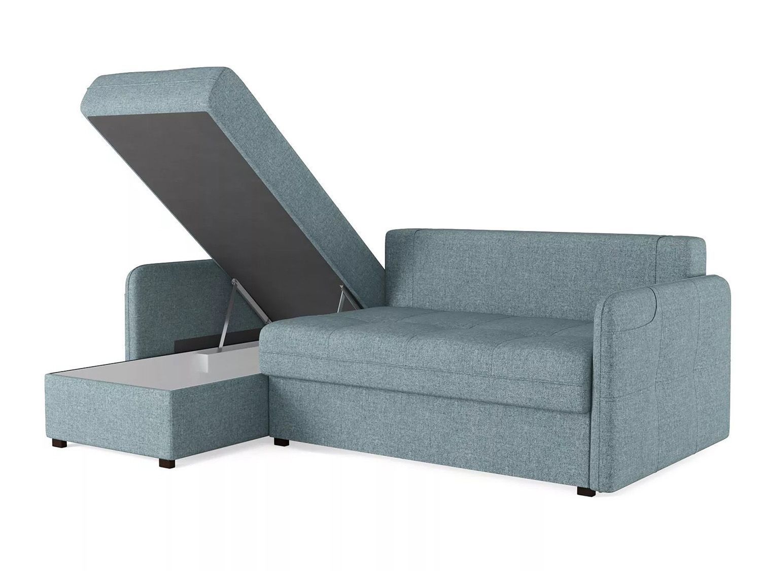 Диван угловой SMART 1 1Пф-2Т Рогожка Sherlock 975