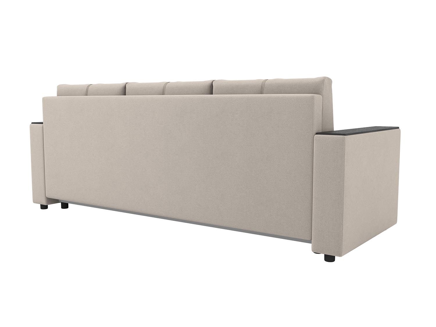 Смарт диван-кровать 3-х мест / велюр Parma 6 бежевый