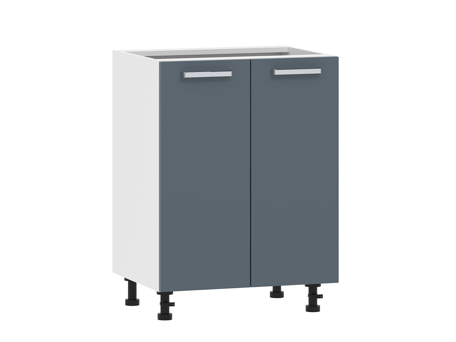 Борги 100.02 600 тумба кухонная / Белый/Маренго