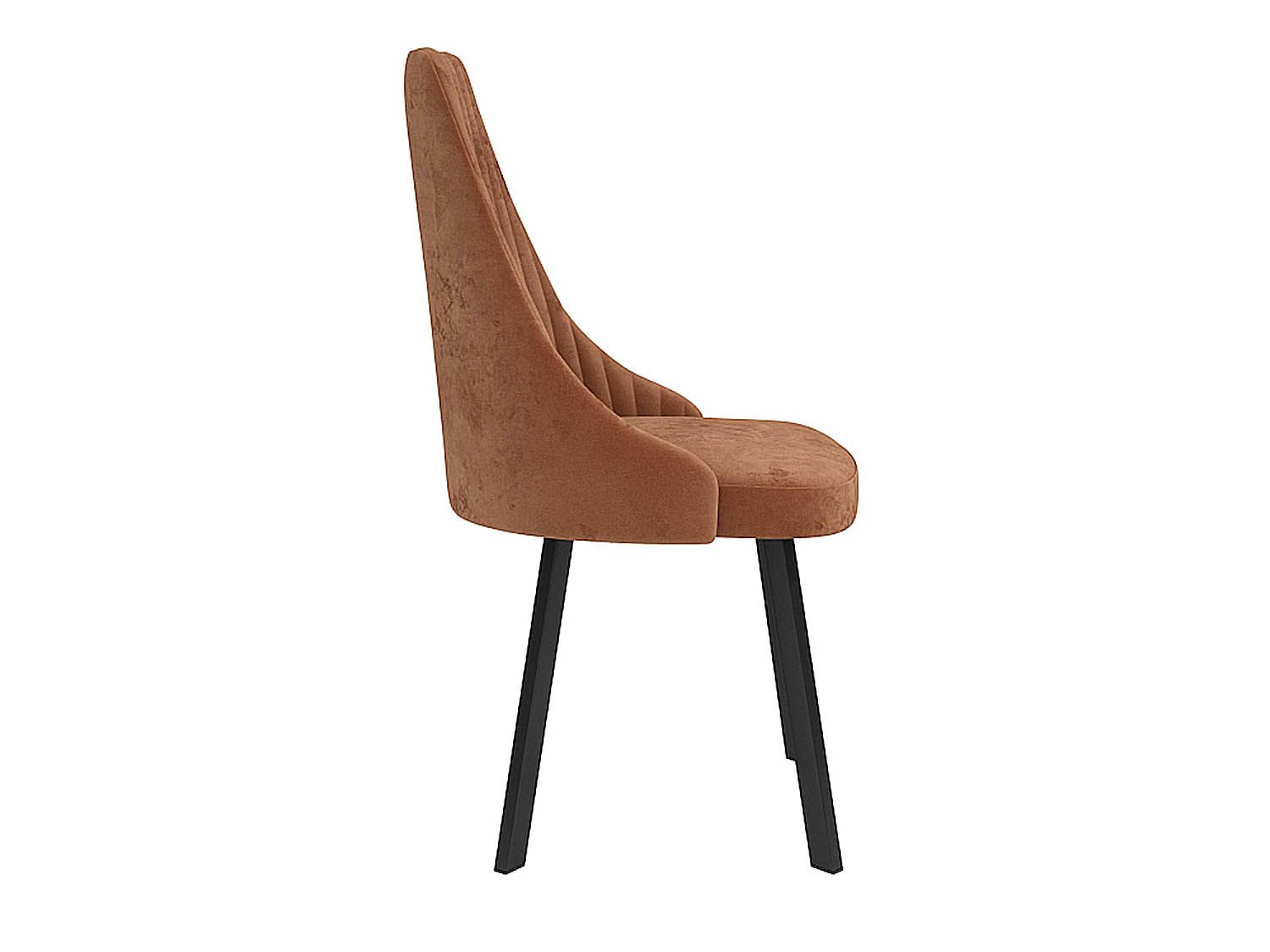Лион стул велюр тенерифе корица / черный