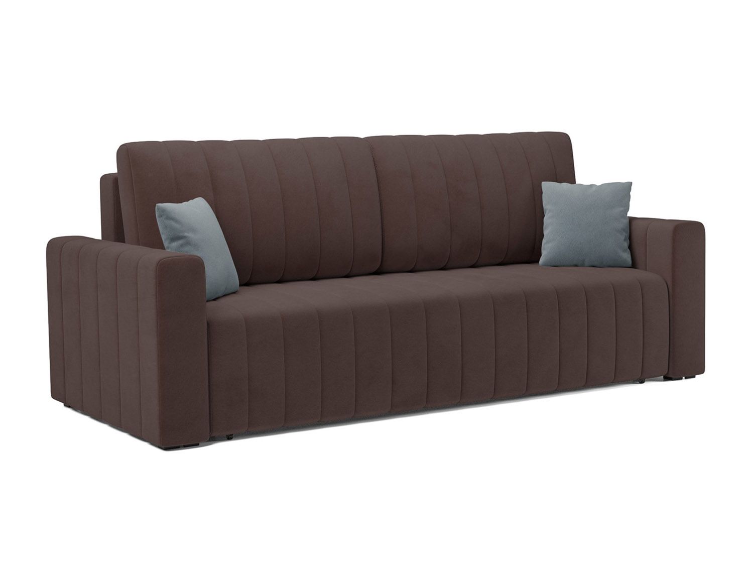 Диван Лондон велюр молочный шоколад / НВ-178/13