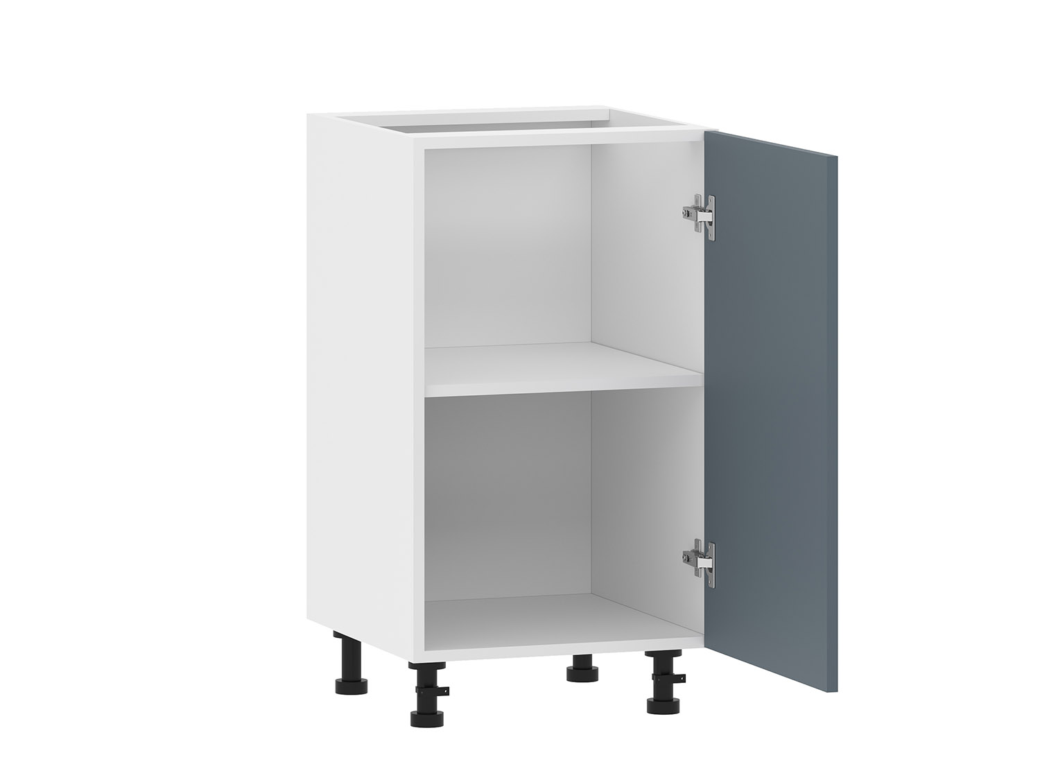 Борги 100.01 450 тумба кухонная / Белый/Маренго