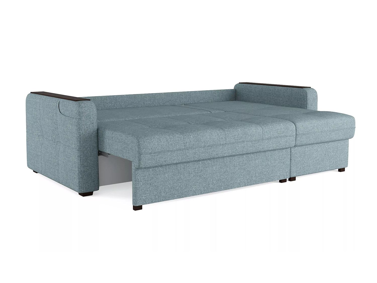 Диван угловой Смарт 3 2Т-1Пф Рогожка шерлок 975