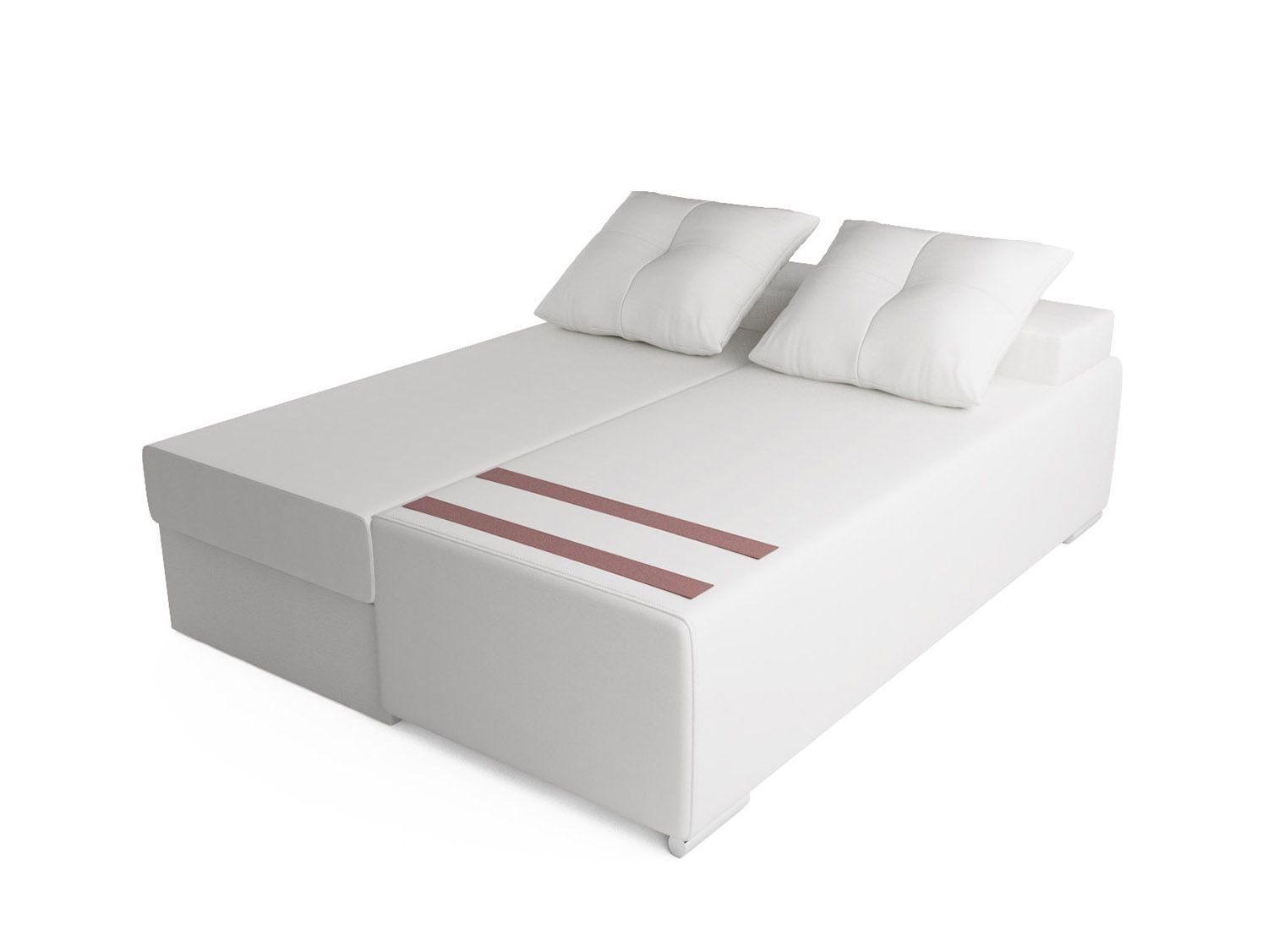 Диван Мадейра экокожа белая