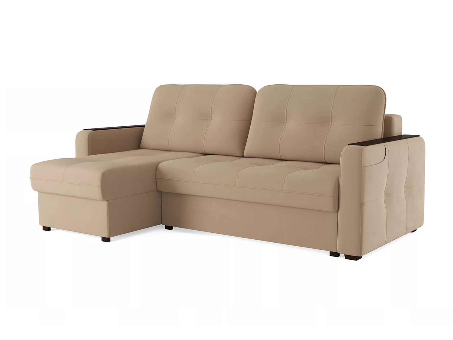 Диван угловой Смарт 3 1Пф-2Т Велюр Велютто 05