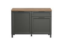 Римини стол 1200 Диамант серый