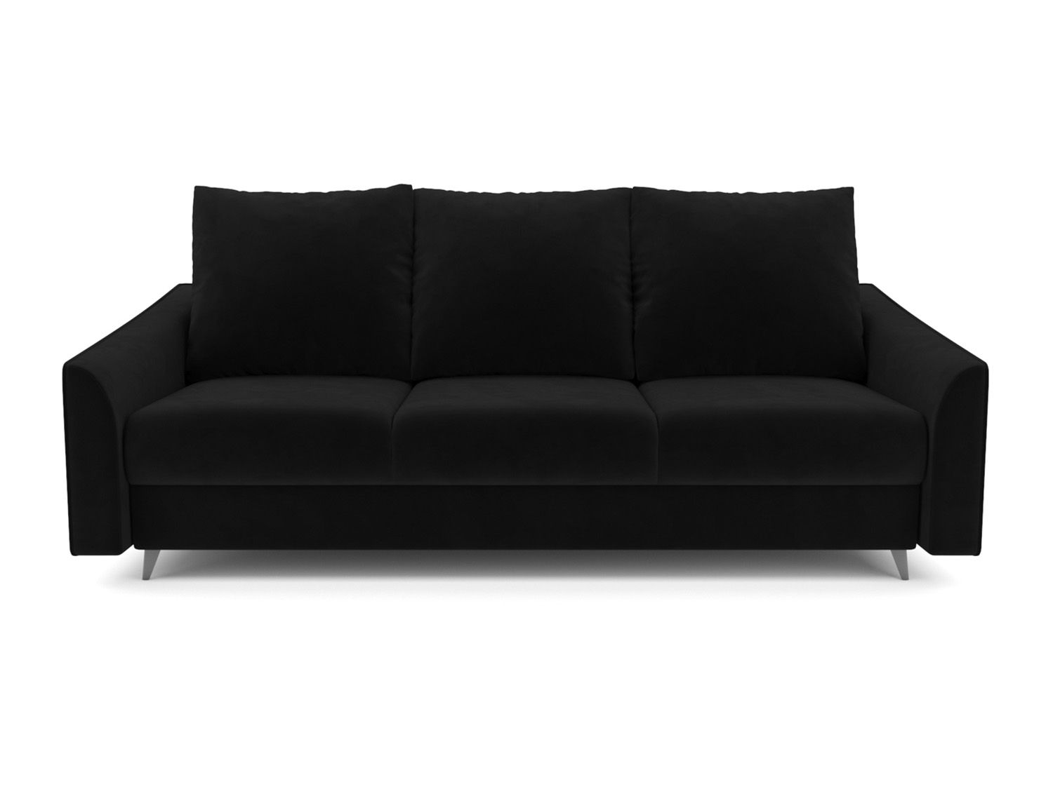 Диван Уэльс велюр чёрный НВ-178 17