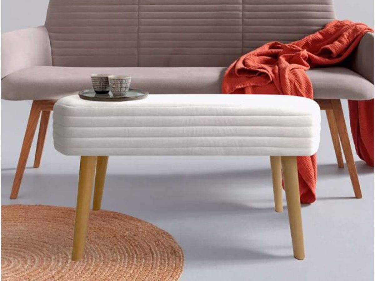 Банкетка А9ГС-2 молочный №1