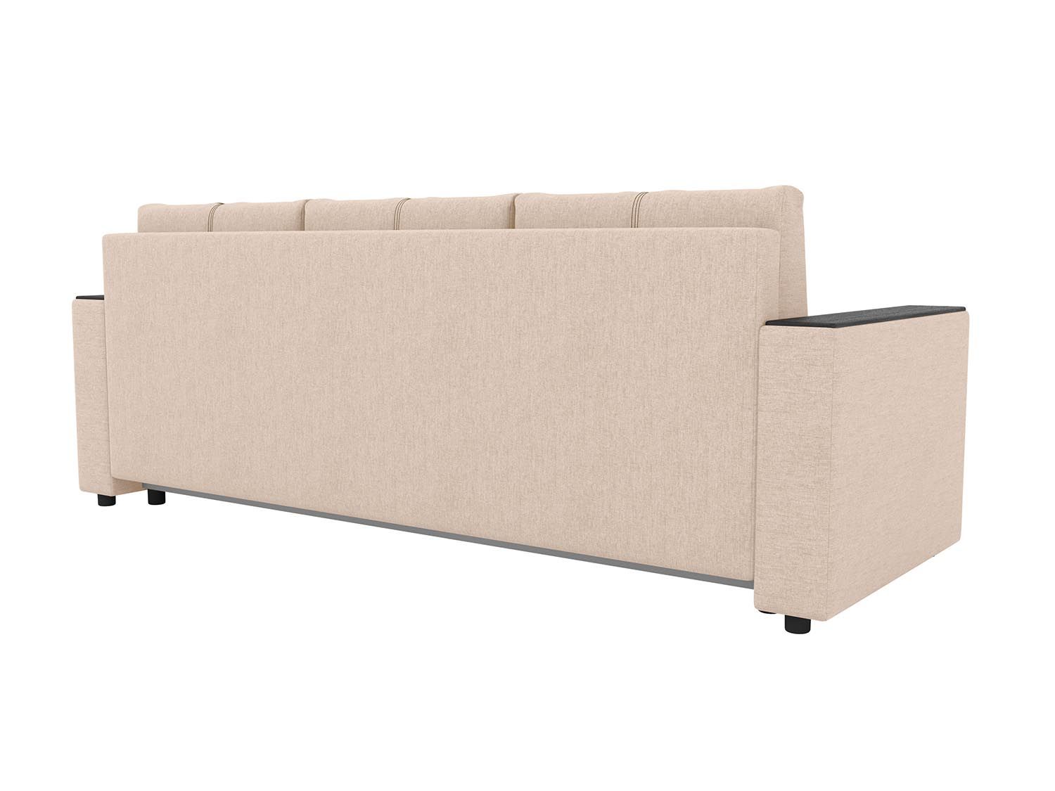 Смарт диван-кровать 3-х мест / жаккард крона крем