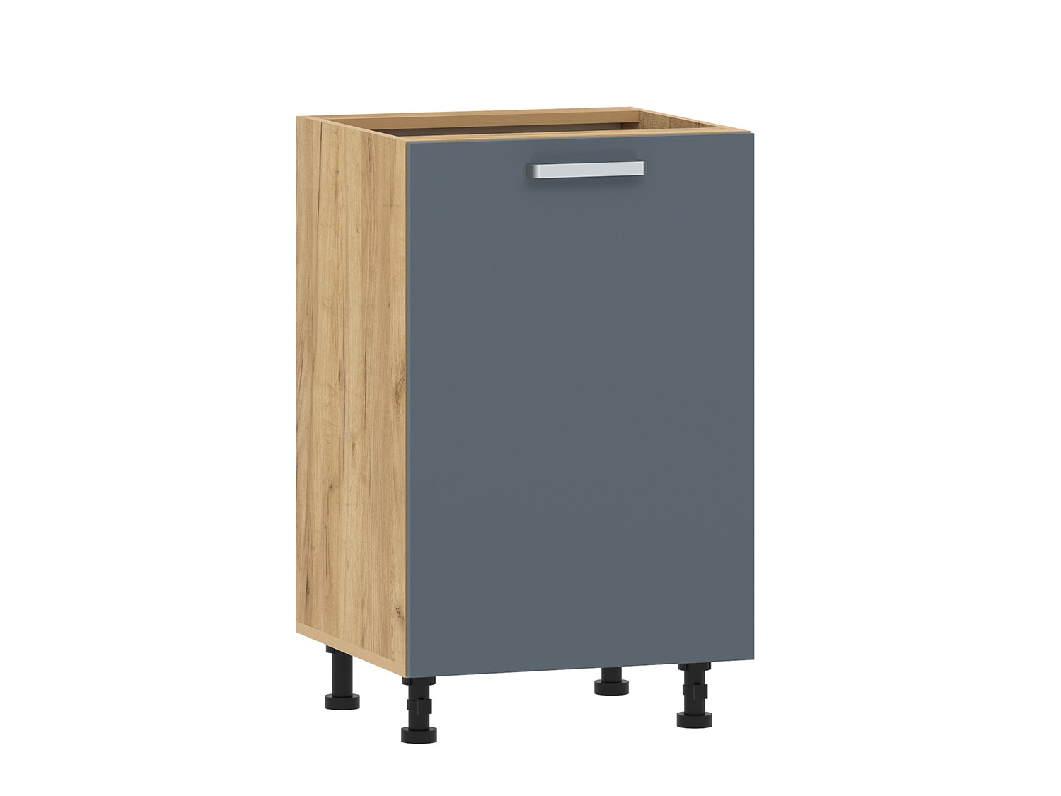 Борги 100.01 500 тумба кухонная / Дуб Крафт золотой/Маренго