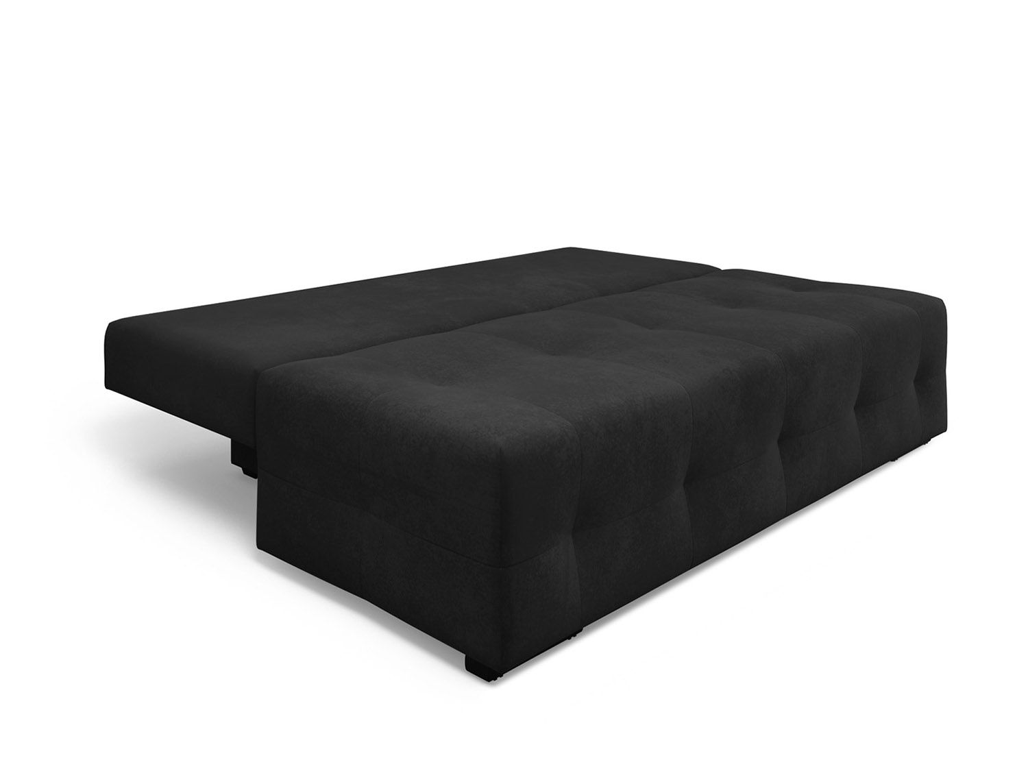 Диван Марсель №1 велюр черный / НВ-178/17