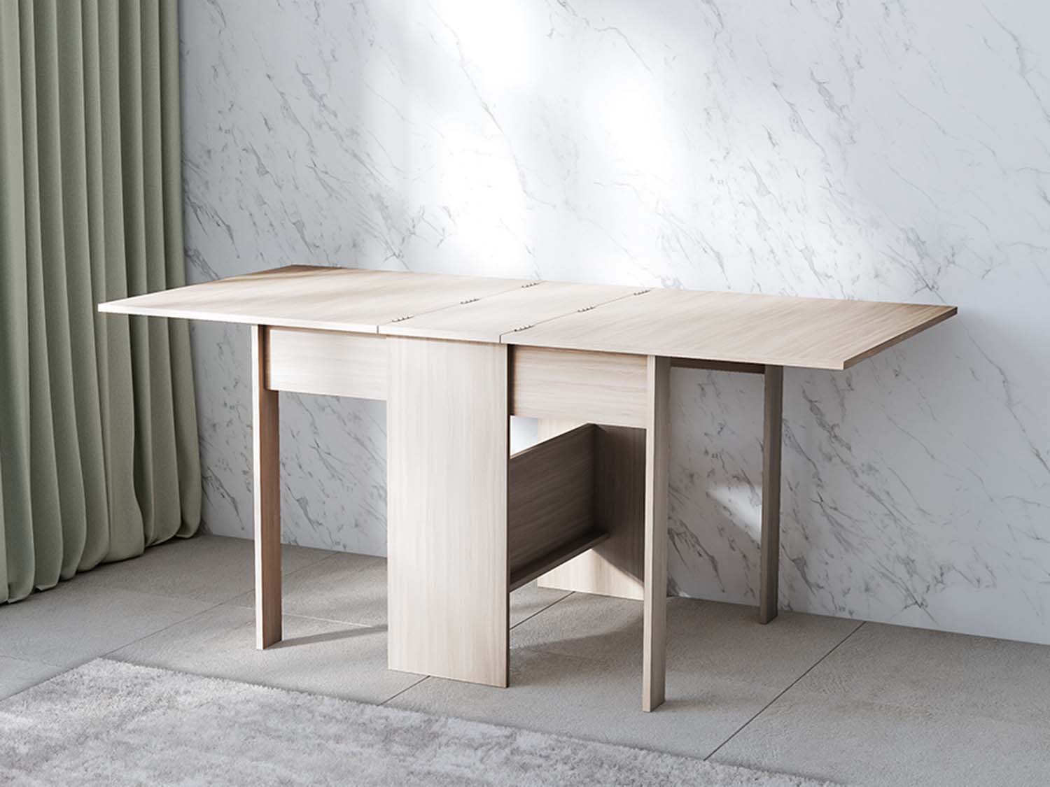 Стол-книжка - Ясень светлый