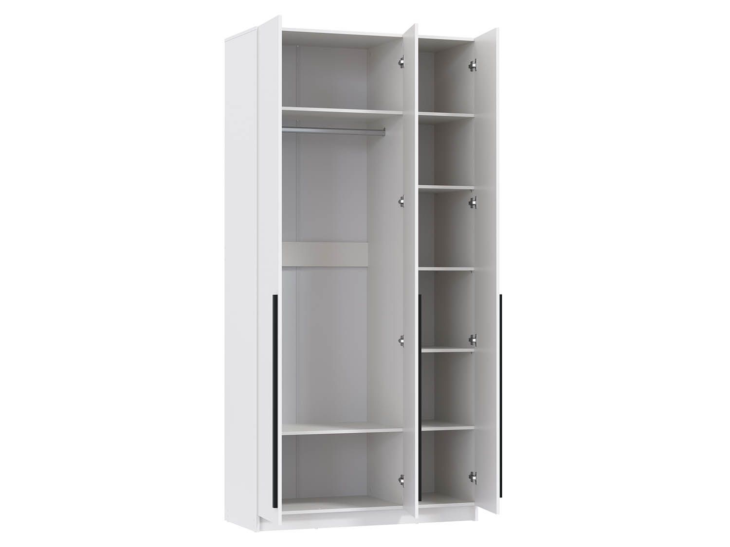 Брандо шкаф для одежды 67.08 ЛДСП Белый