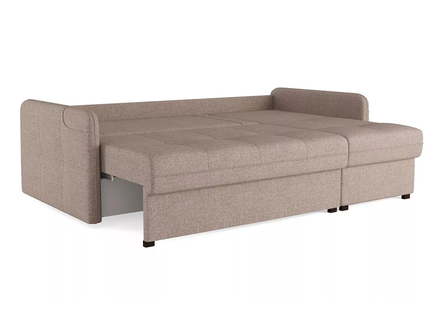 Диван-кровать угловой Смарт 1 2Т-1Пф Рогожка шерлок 932