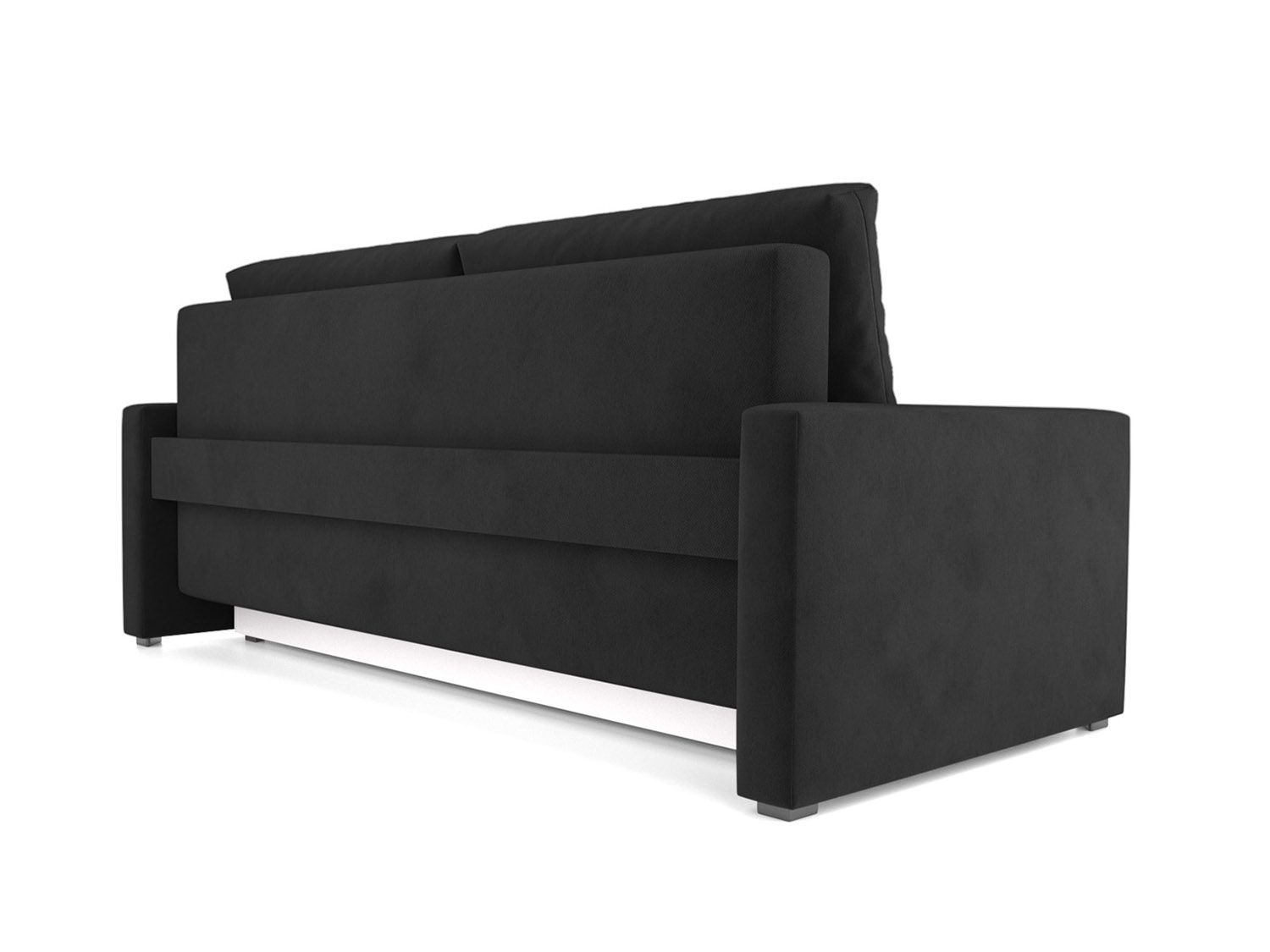 Диван Поло велюр чёрный НВ-178 17