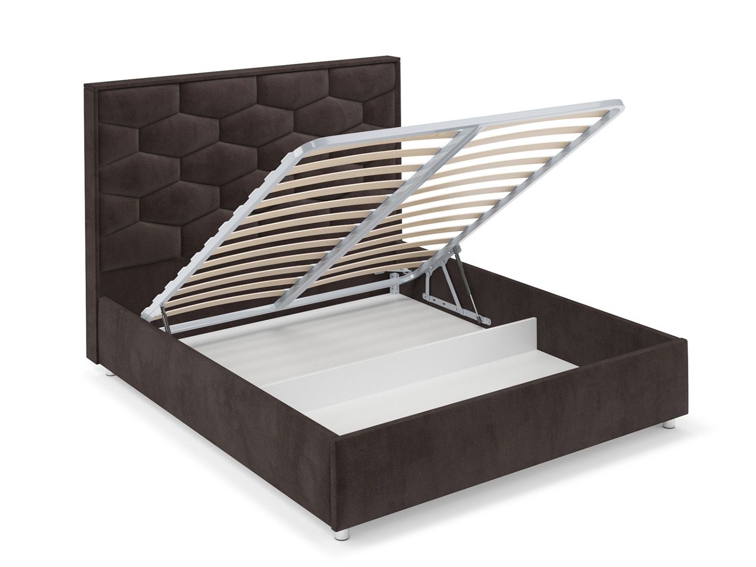 Кровать Рица Кордрой коричневый 160