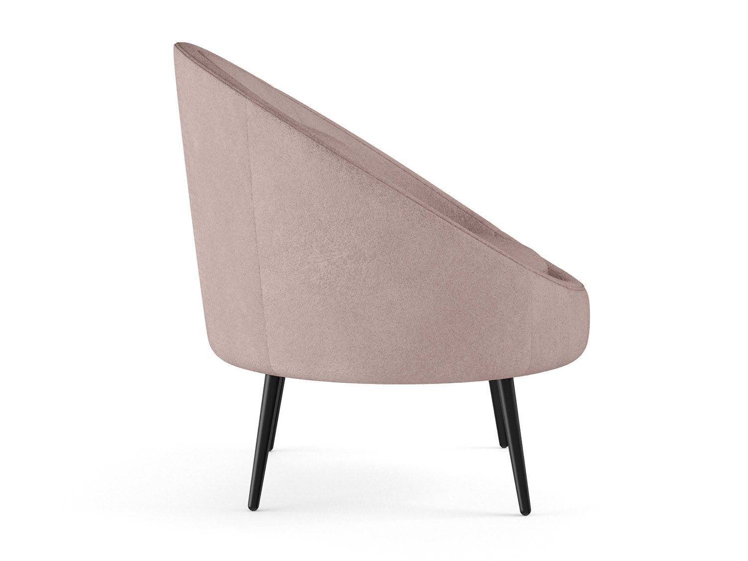 Кресло для отдыха Каро велюр барни какао