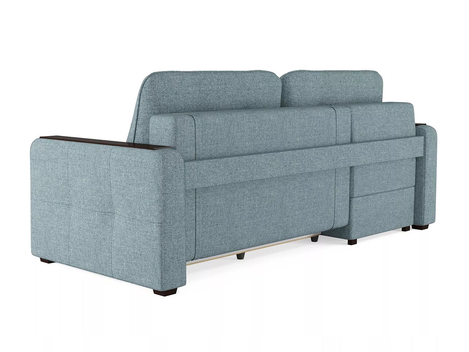 Диван угловой Смарт 3 1Пф-2Т Рогожка шерлок 975