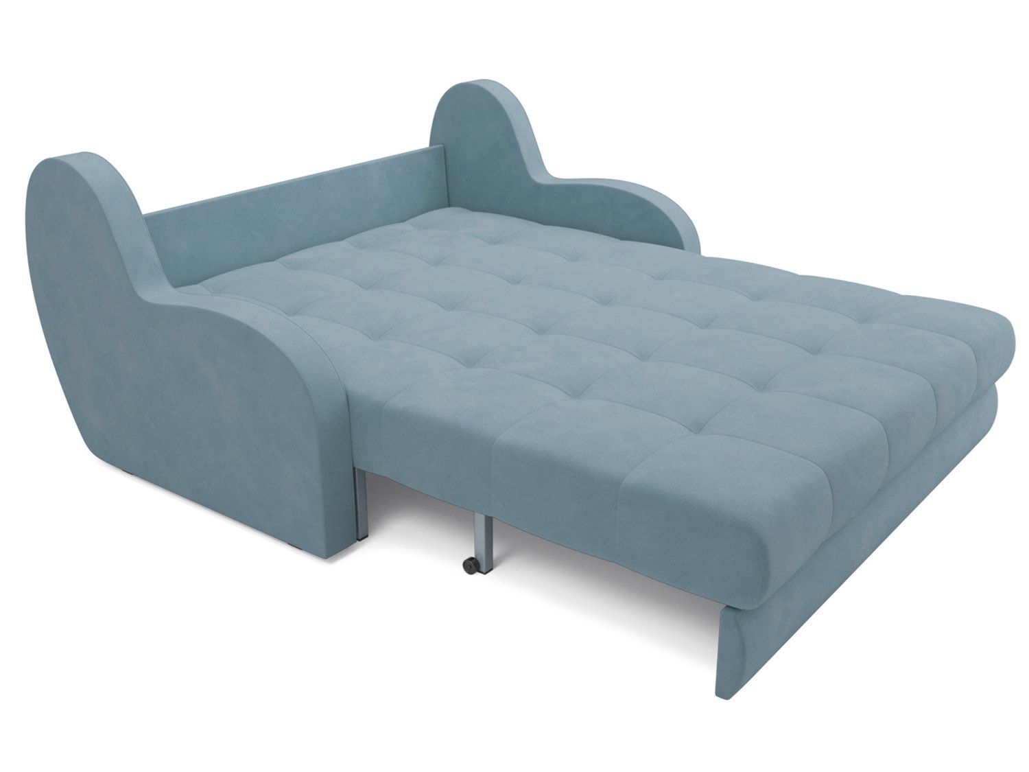 Диван Аккордеон Барон Голубой Luna 089