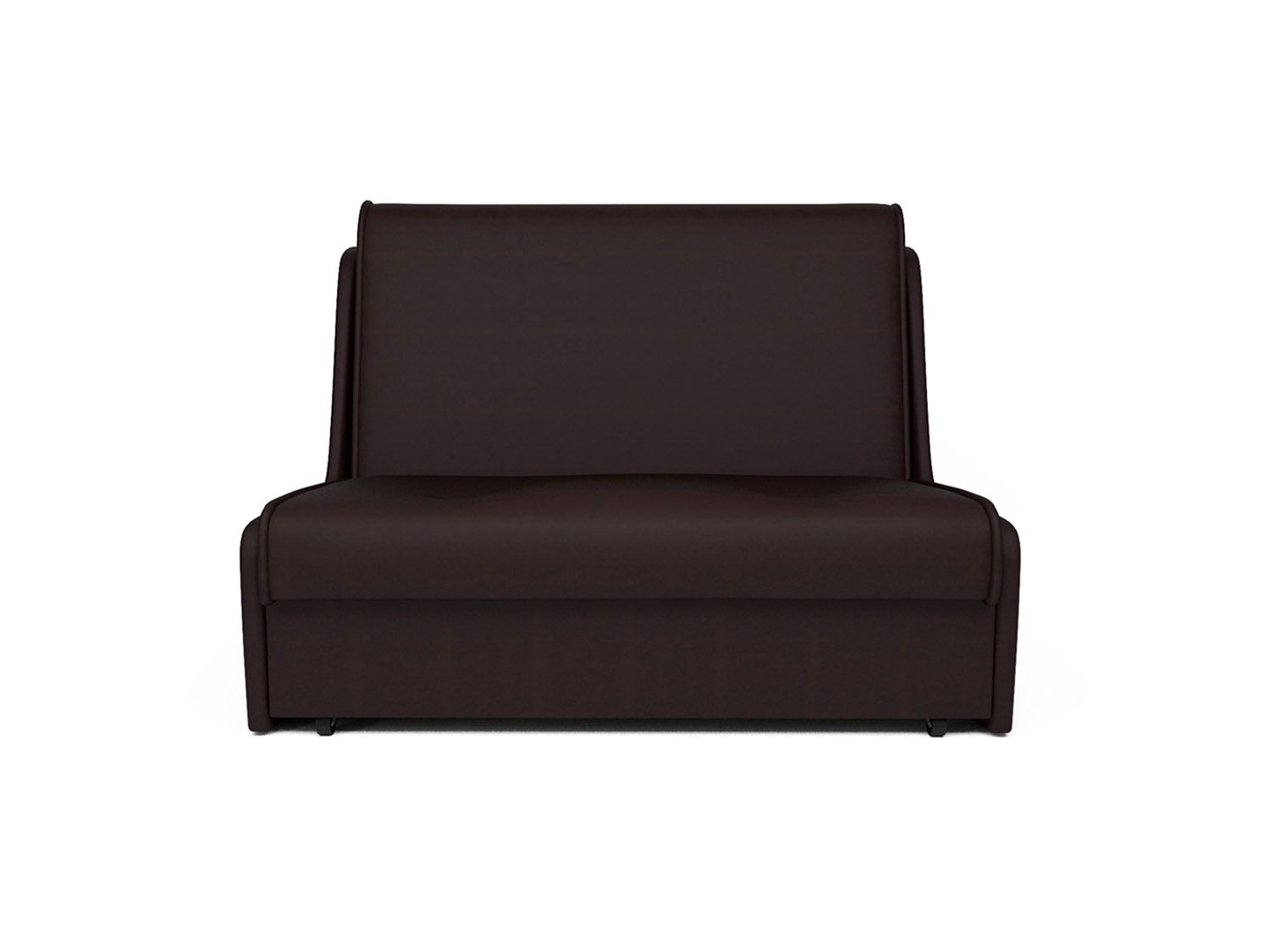 Диван Аккордеон №2 экокожа шоколад 140
