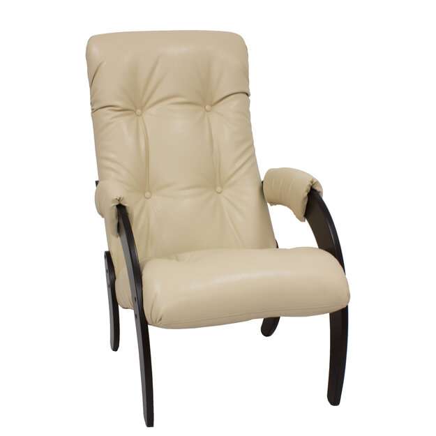 Кресло для отдыха Модель 61 Венге / Polaris Beige