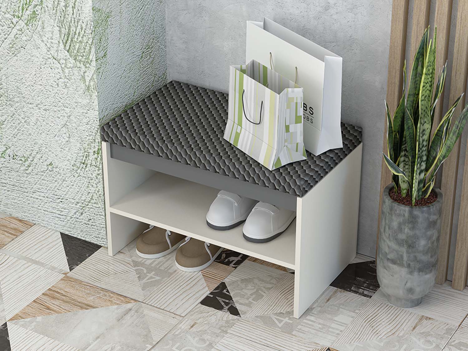 Прихожая Иннэс-12 вар. 1 - Миндаль