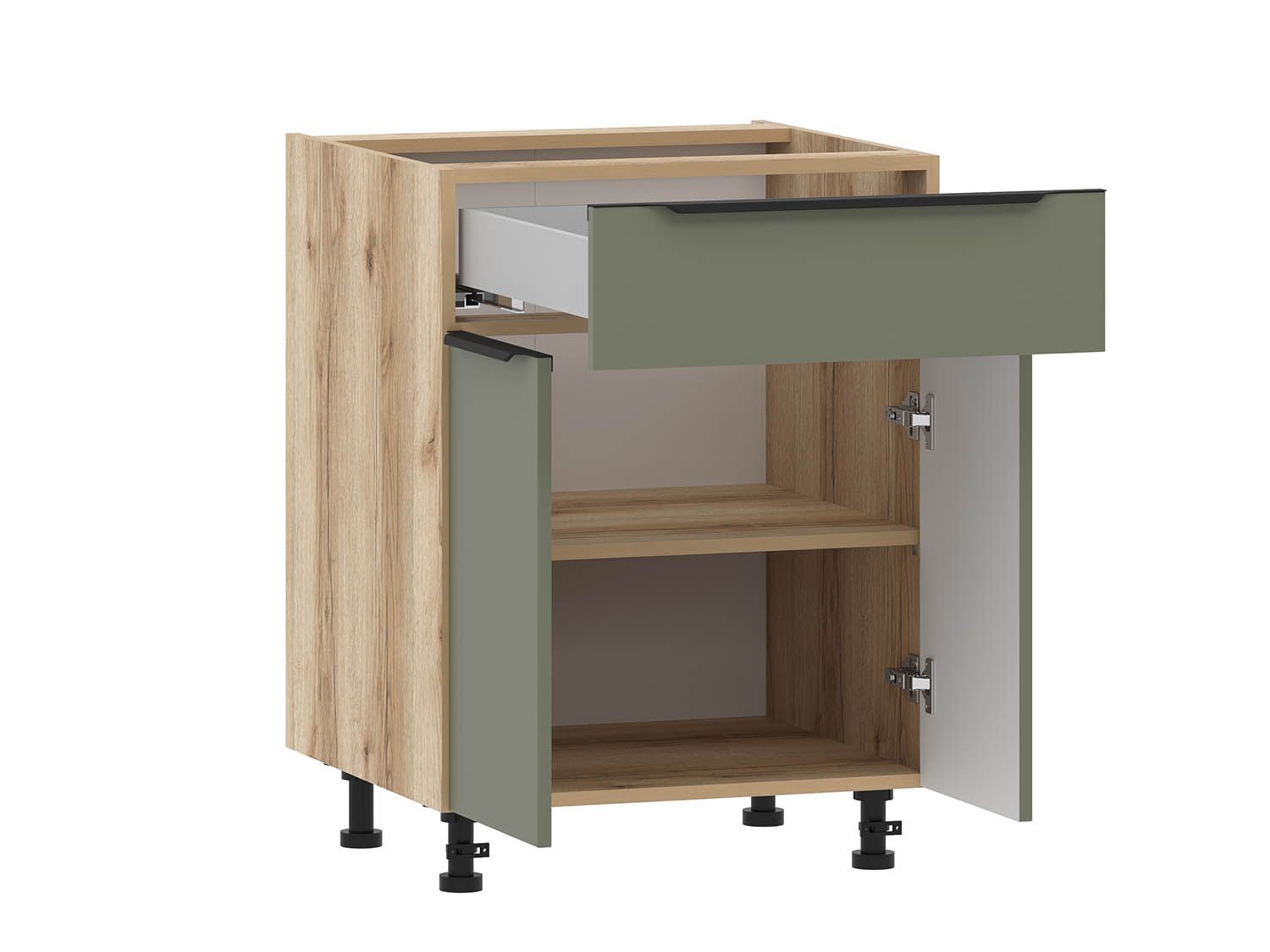 Норвуд 100.59.600 тумба кухонная Дуб Делано / Олива