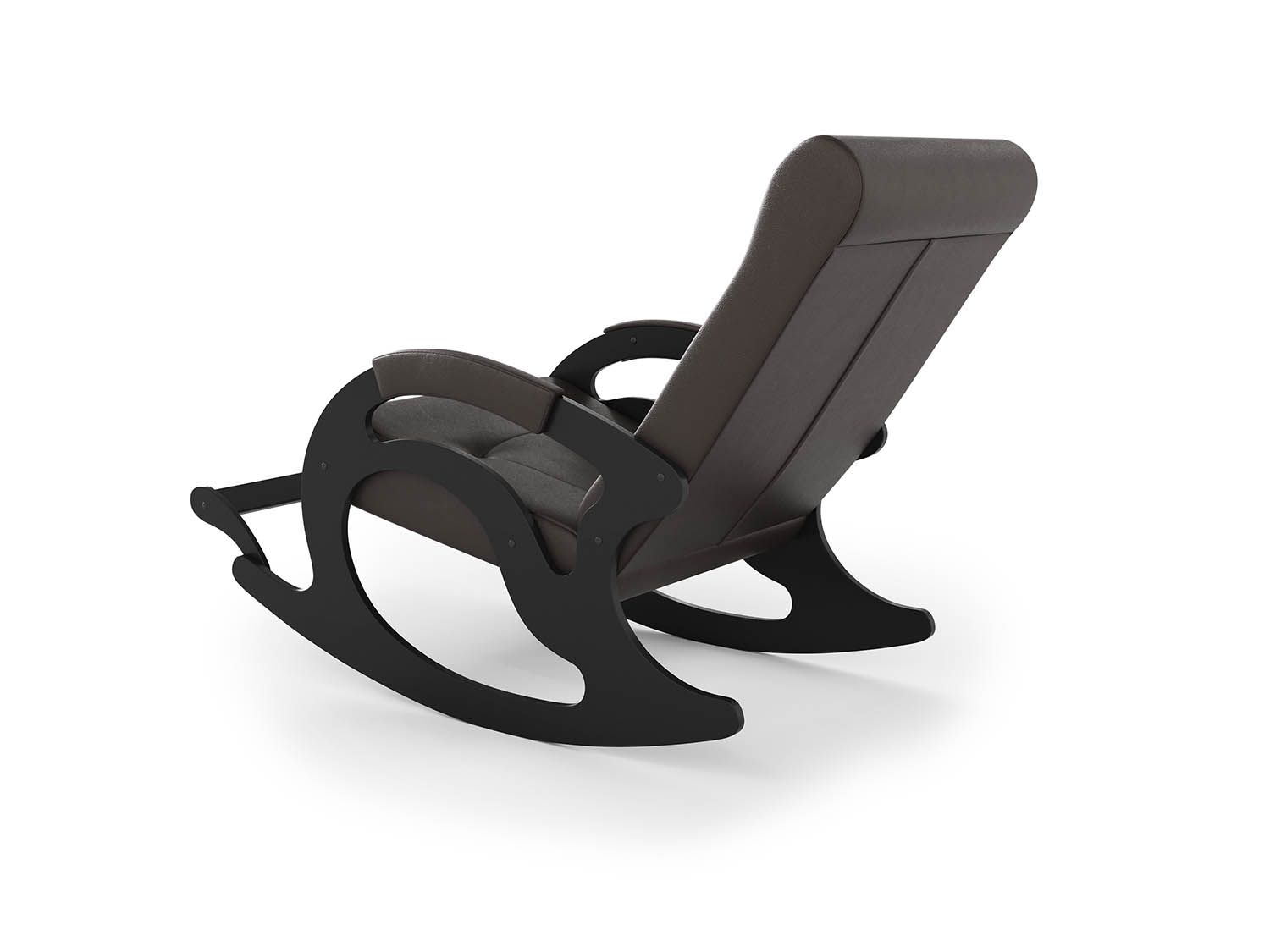 Кресло-качалка Тироль Черный / Венге