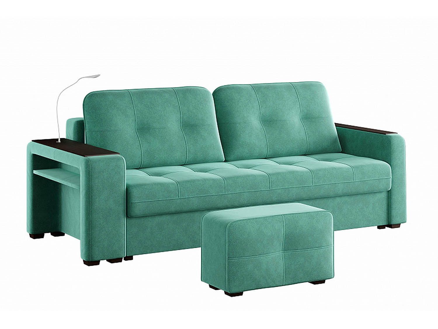 Диван Смарт 4 пуф слева Б4-3Т-Б3 СК Кашемир 672