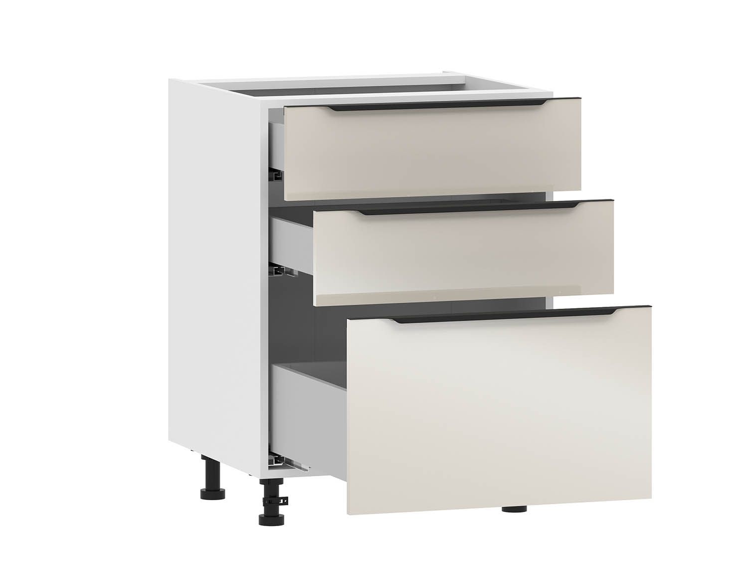 Кухня Арли 1 Белый / Кашемир