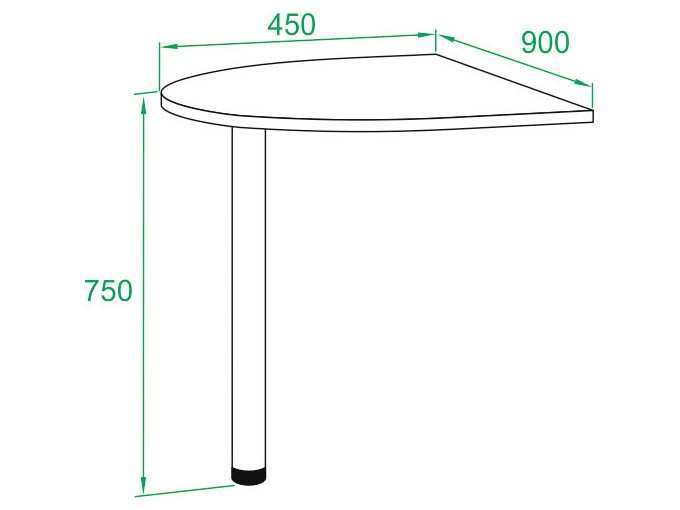 Стол для переговоров СПР-05 + 2 СПР-03 Венге