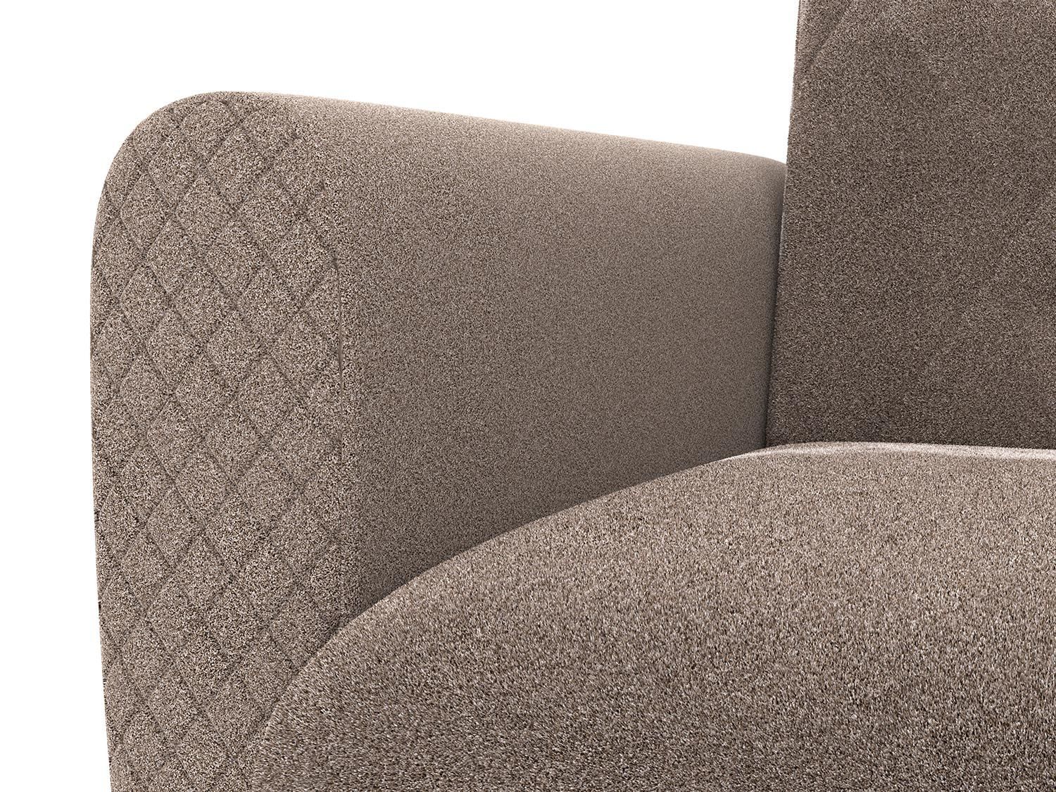 Эдвин М кресло для отдыха / велюр джоя 014 кофе