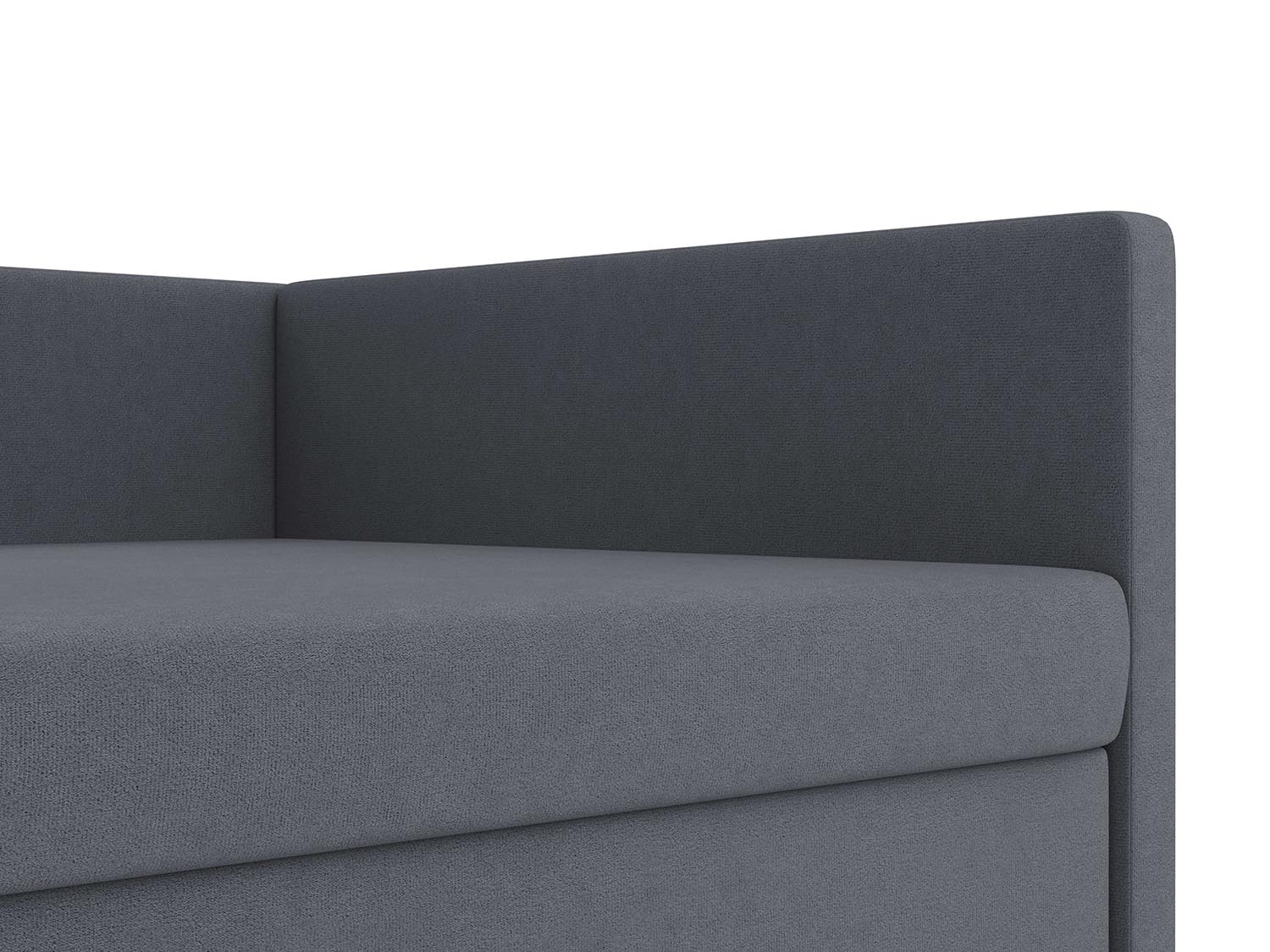 Тахта Вико / велюр Parma 27 темно-серый