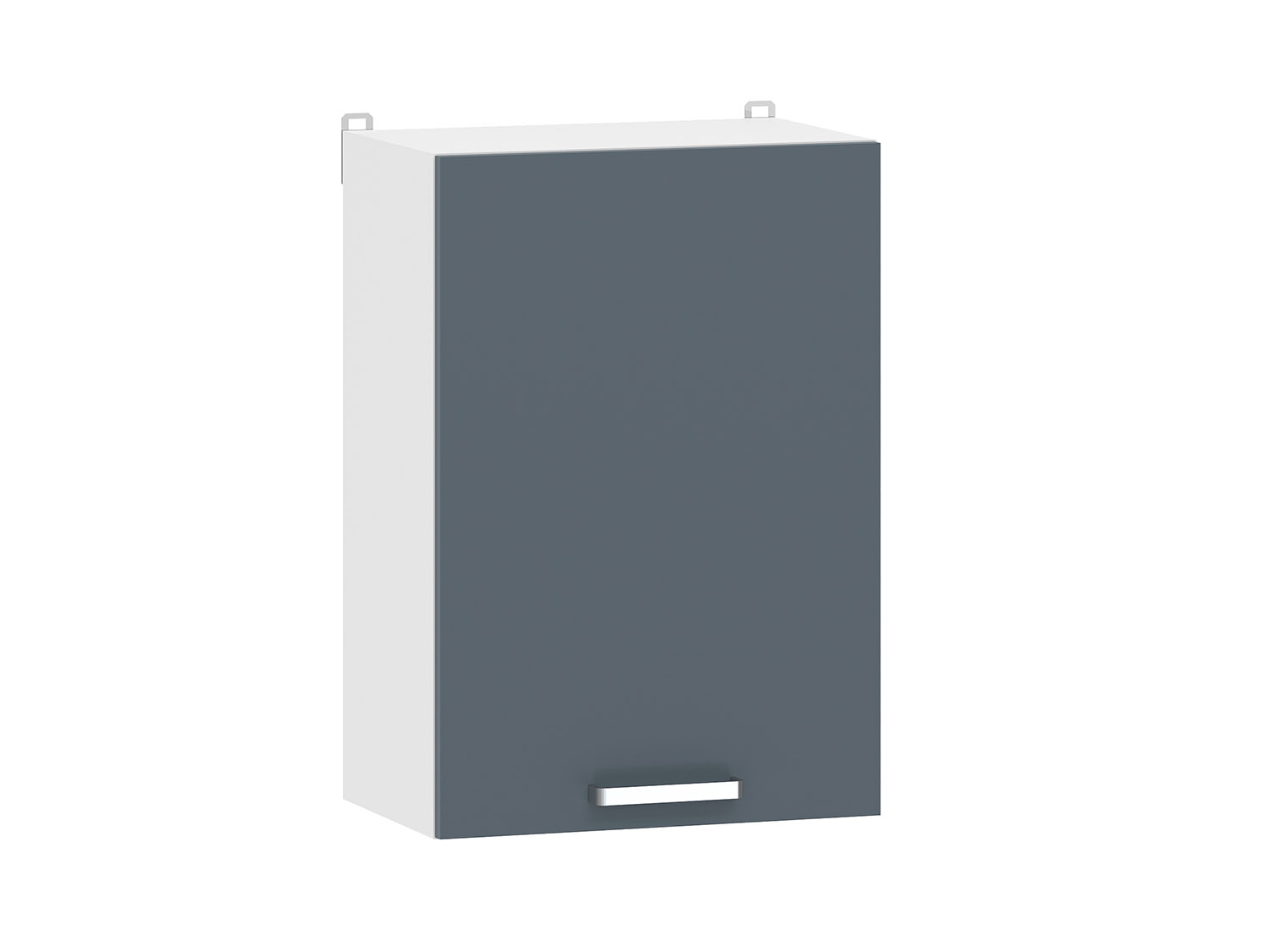 Борги 100.30 500 шкаф навесной / Белый/Маренго