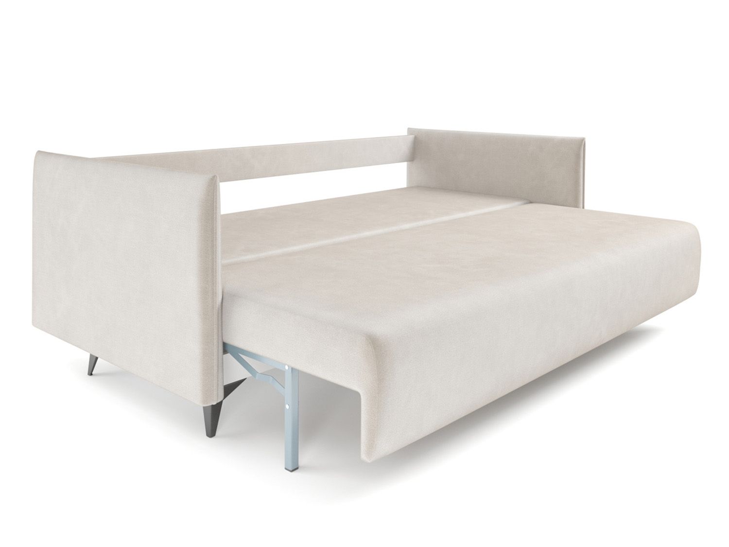 Диван Майами бархат бежевый STAR VELVET 6 LIGHT Beige