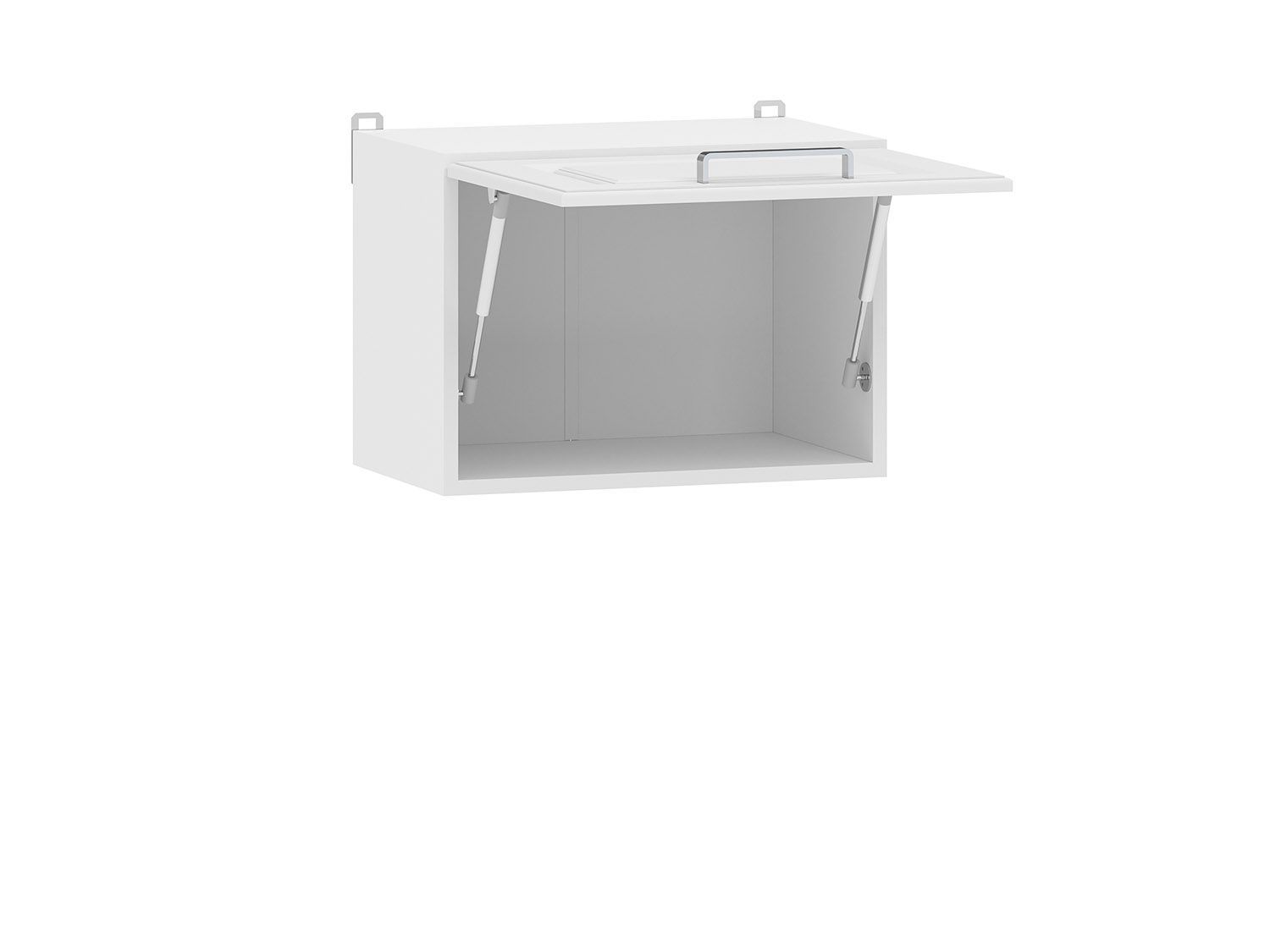 Вокс 100.38 шкаф навесной (500) Белый / Меренга