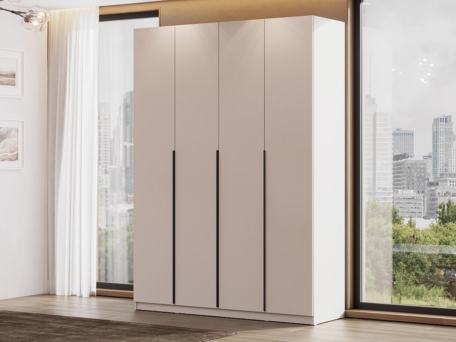 ШК 5 шкаф 1600 + полки 1 комплект / Меланж