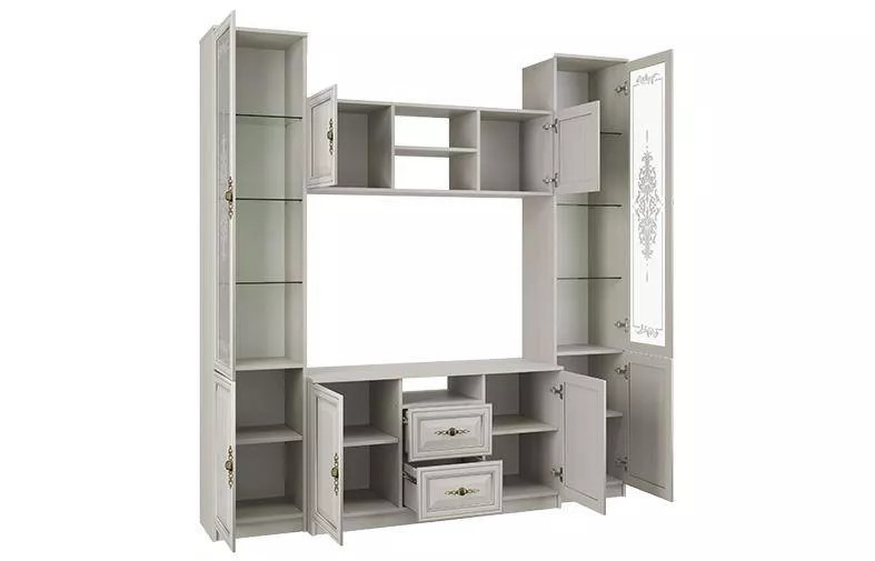 Стенка Габриэлла 06.87 Вудлайн кремовый