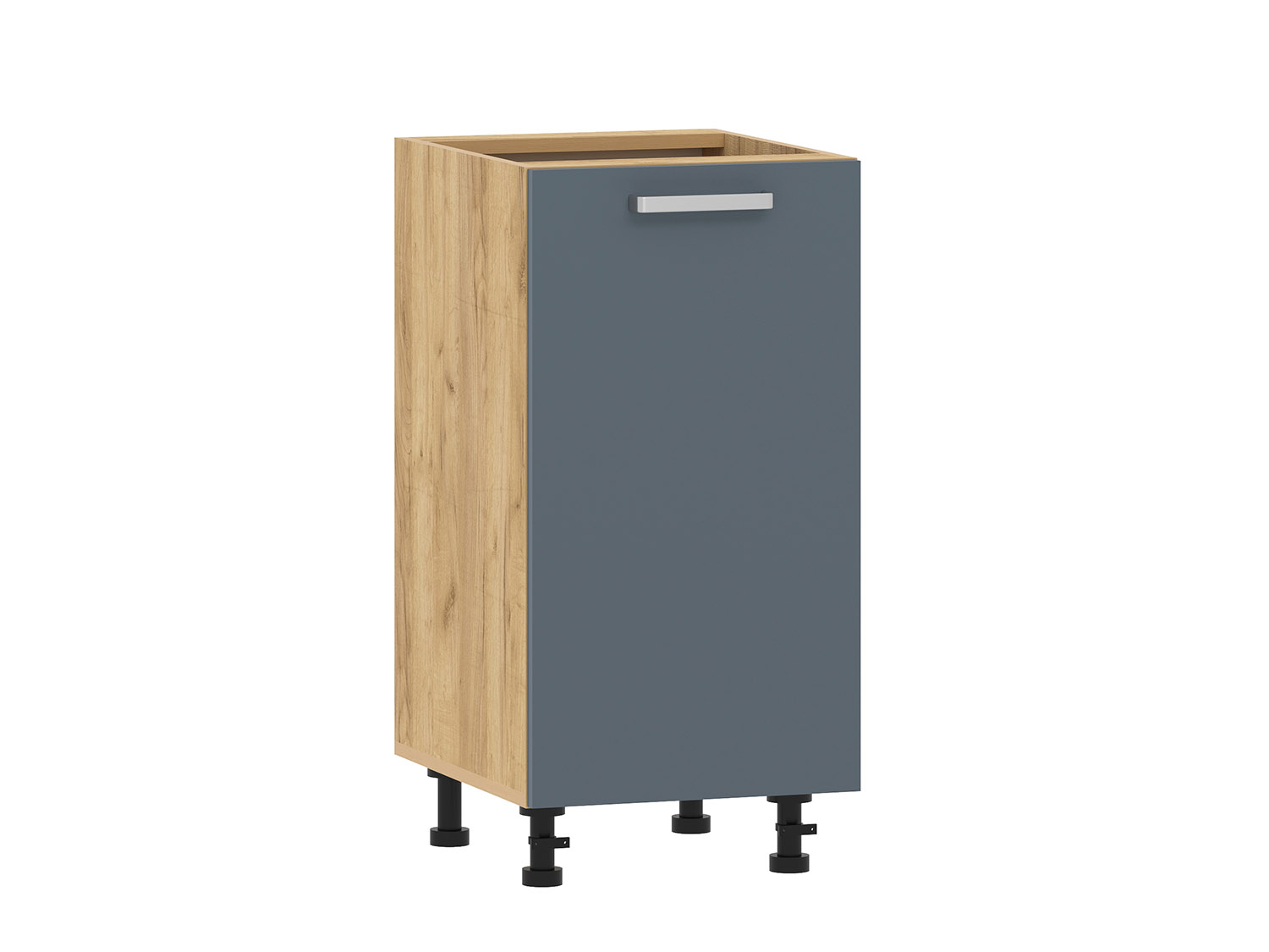 Борги 100.01 400 тумба кухонная / Дуб Крафт золотой/Маренго