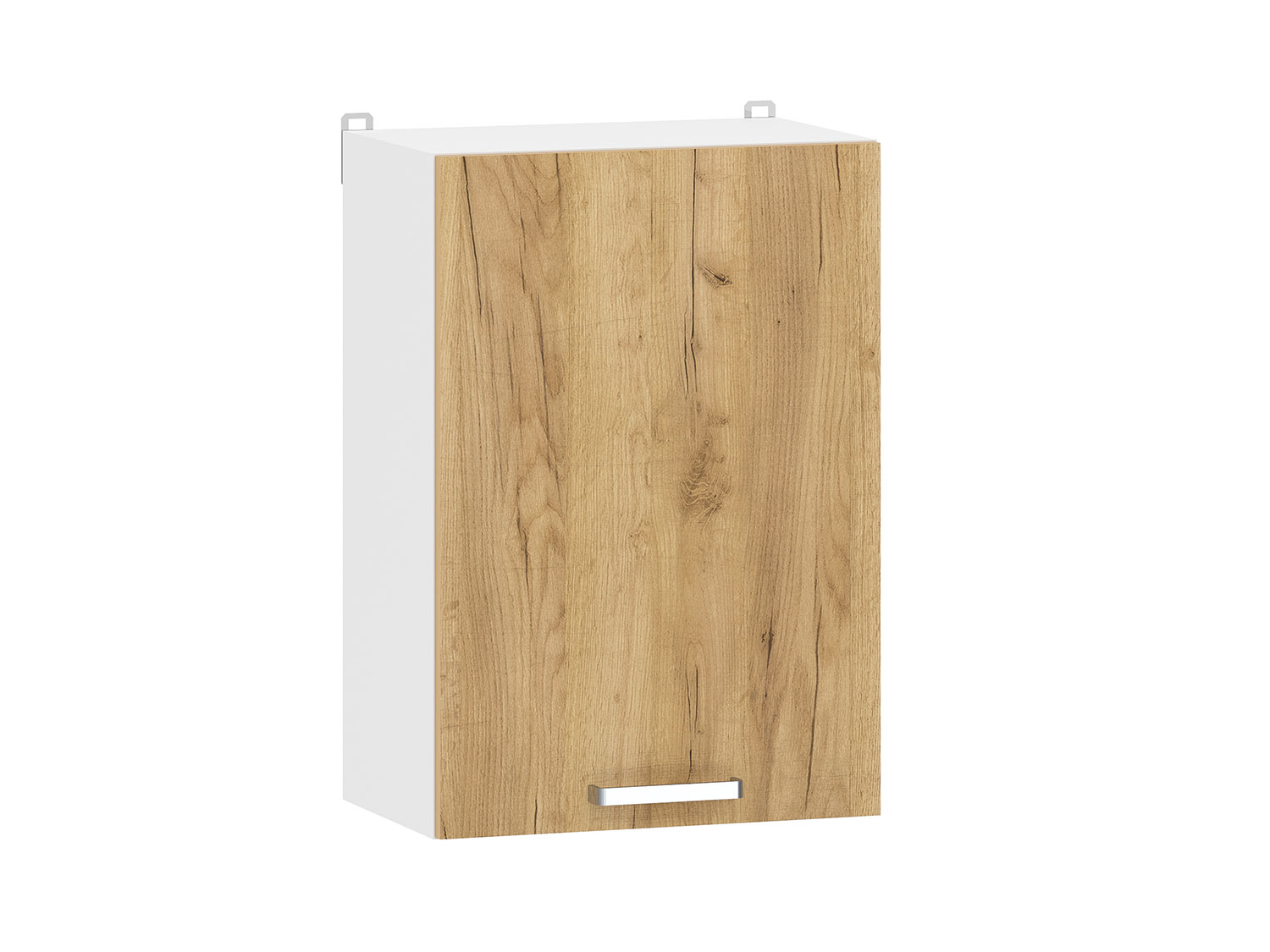 Борги 100.30 500 шкаф навесной / Белый/Дуб Крафт золотой