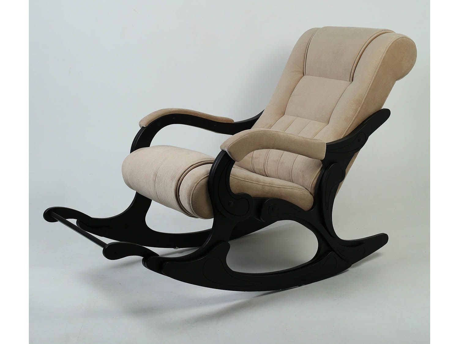 Кресло-качалка Родос Черный / Песок