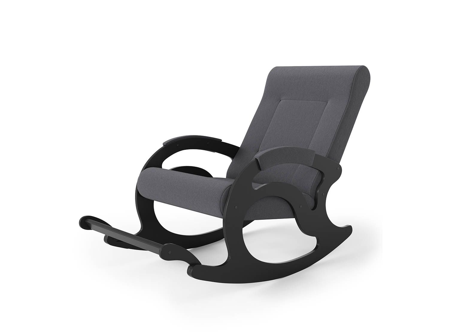 Кресло-качалка Тироль Черный / Графит