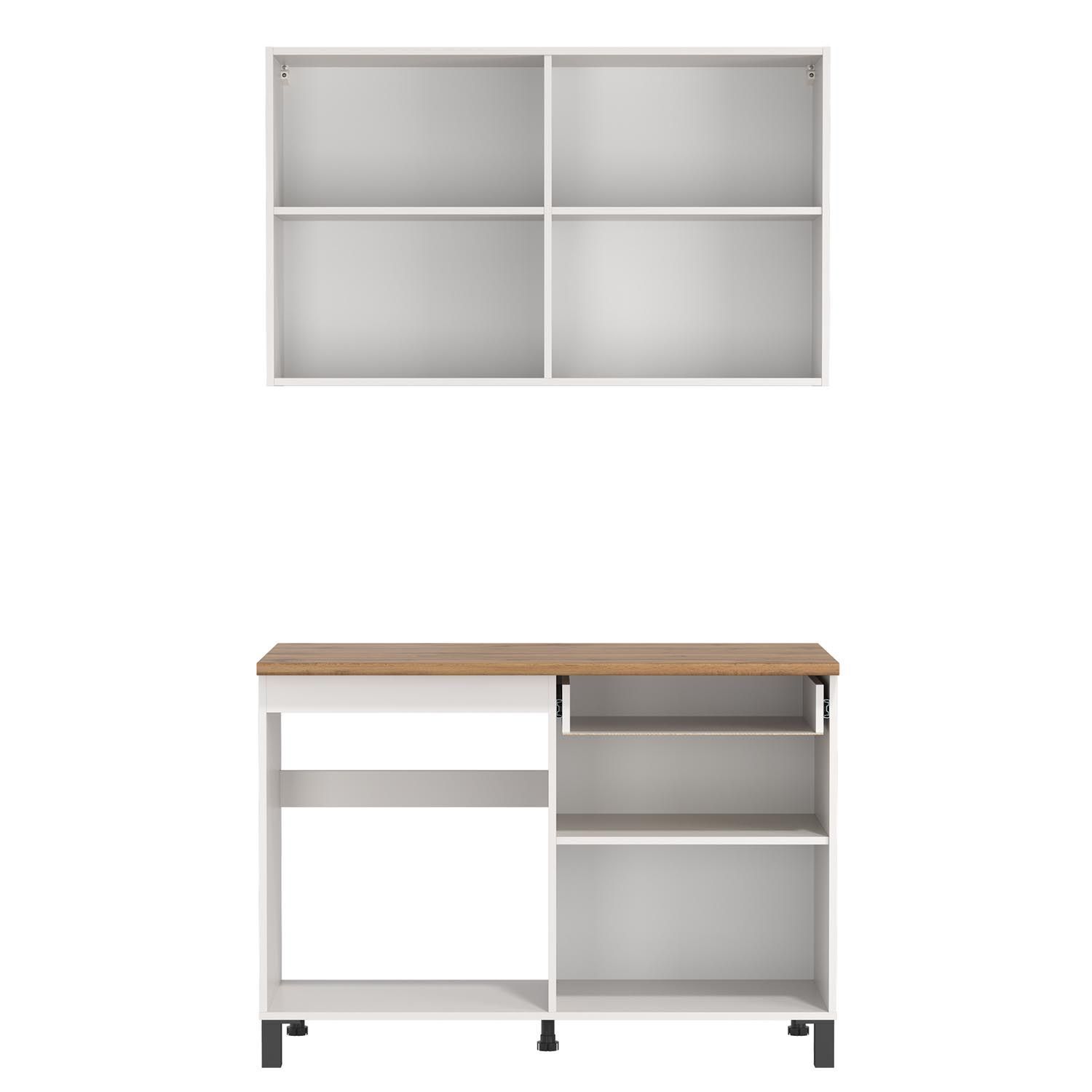 Кухня Римини 1200 белый