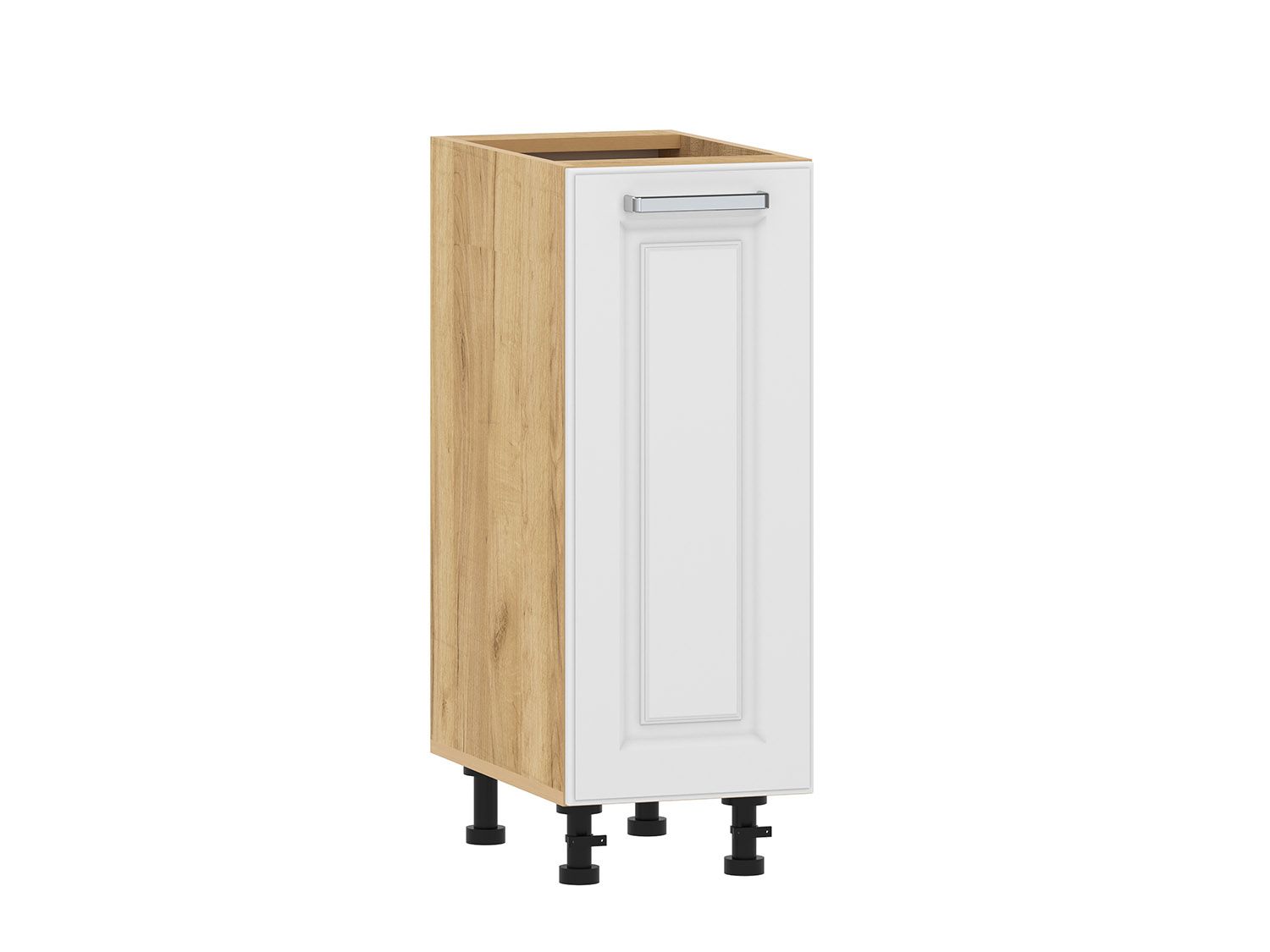 Вокс 100.01 300 тумба кухонная / Дуб крафт золотой/Меренга