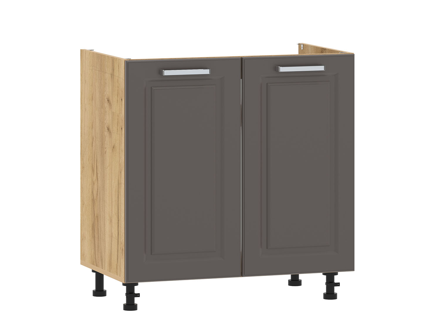 Вокс 100.04 800 тумба под мойку / Дуб крафт золотой/Графит